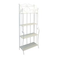 Shelf SANDY 60x32xH166cm, antique white