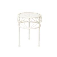 Flower stand SANDY D20xH28cm, antique white