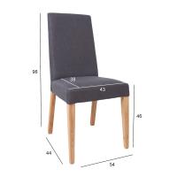 Chair PAU dark grey