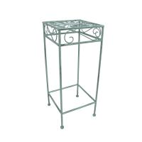 Flower stand MINT 25x25xH60cm, antique green