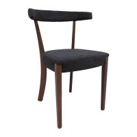 Chair ADELE dark grey/beech
