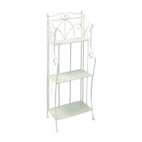 Shelf SANDY 40x28xH126cm, antique white